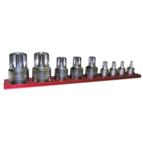 VIM Tools XZNS1000 9 Piece Stubby XZN Triple Square Driver Set