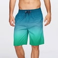 thumbnail image 2 of Ketyyh-chn99 Men Shorts Board Shorts Swimwear Men's Stretch Swim Trunks Board Shorts Beach Swimwear Bathing Suit Dark Blue,L, 2 of 4