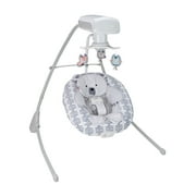Fisher-Price Snugabear Hug Cradle 'N Swing with 6-Speeds