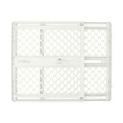 Toddleroo by North States Renew 100% Recycled Plastic Gate for Babies and Toddlers, White