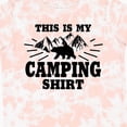 thumbnail image 4 of Inktastic This is My Camping Shirt with Bear and Moutains Boys or Girls Toddler T-Shirt, 4 of 5