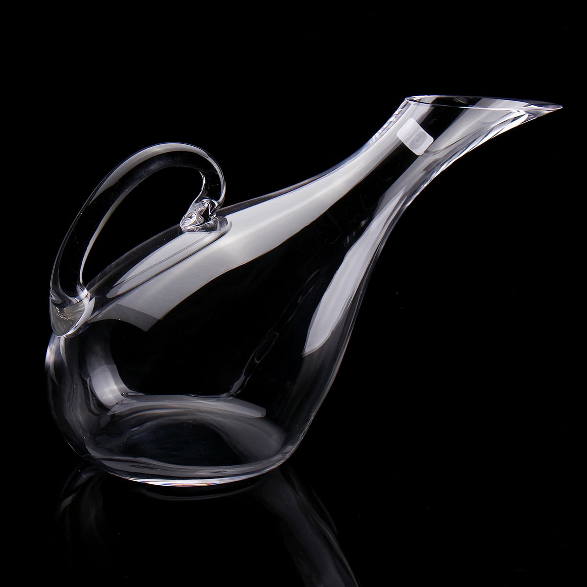 1200ML Swans Crystal Glass Decanter Leadfree Red Wine Decanter Carafe