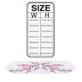 thumbnail image 4 of Japanese Pink Flower Cherry Blossom White Table Runners Home Kitchen Dining Tablecloths Wedding Table Decoration Table Runner, 4 of 5