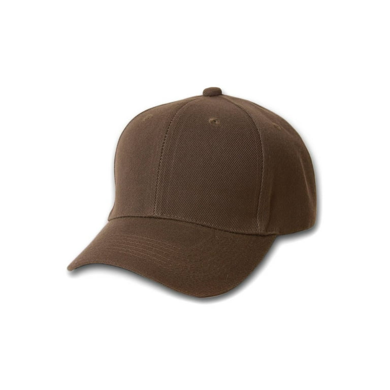 TOP HEADWEAR Baseball Cap Hat- Brown at  Men's Clothing