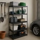 thumbnail image 2 of Estante Anaquel Rack Repisas Rack and Pack  5 Niveles Metalico Negra, 2 of 7