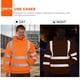 thumbnail image 4 of Sudaderas con capucha de trabajo Wefeyuv de seguridad de alta visibilidad para hombre, 4 of 7