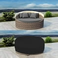thumbnail image 6 of Outdoor Daybed Cover 18 Oz Waterproof - 100% Weather Resistant Patio Furniture Cover with Air Pockets and Elastic for Snug fit (Black), 6 of 7