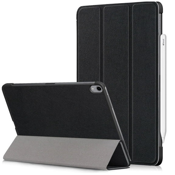 For iPad Pro 11 inch (2018) Case, SuperGuardZ Smart Folio Cover Armor w/ Sleep&Wake Function [Black]