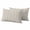 Beige, variant on 2 Pack Outdoor Waterproof Throw Pillow Covers,Bohemian Stripes Sage Green Decorative Square Pillow Case Patio Pillowcases for Chair Couch Sofa 16x16in