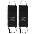 thumbnail image 1 of 2PCS Car Seat Back Rack Holder Organizer 600D Oxford Cloth Seatback Cover Storage Bag for Truck Pickup Black, 1 of 5