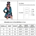 thumbnail image 5 of Carnaval Halloween señora Alice Mad Hatter disfraz cuentos de hadas princesa Spooktacular juego de rol Cosplay vestido de fiesta elegante, 5 of 5