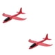 thumbnail image 4 of Tholdsy Avión de lanzamiento manual EPP de 35cm, avión de lanzamiento de doble agujero para niños, modelo volador, favores de fiesta, Rojo 2Conjunto, 4 of 6