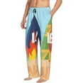thumbnail image 6 of Naloa Hello Summer3 Pajama Pants Men, PJ Bottoms, Sleep & Lounge Pants-Medium, 6 of 6