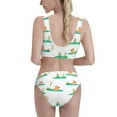thumbnail image 5 of High Waisted Bikini Sets For Women, Swim Cute Capybaras Swimsuits Tummy Control, Two Pieces Bathing Suit, 5 of 8