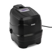 Intex Pool Vacuum with PureSpa Plus 4 Person Inflatable Hot Tub, Greystone