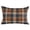 Terracotta, Beige, Sienna, Pecan, variant on Orange Blue Checkered Throw Pillow Cover 16 x 24 Inch Decorative Pillow Cover Fall Farmhouse Buffalo Plaid Lumbar Pillowcase Seasonal Rectangle Cushion Case for Couch Sofa Bed Living Room