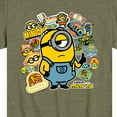 thumbnail image 3 of Despicable Me Minions - Minion & Banana Stickers - Toddler & Youth Short Sleeve Graphic T-Shirt, 3 of 5
