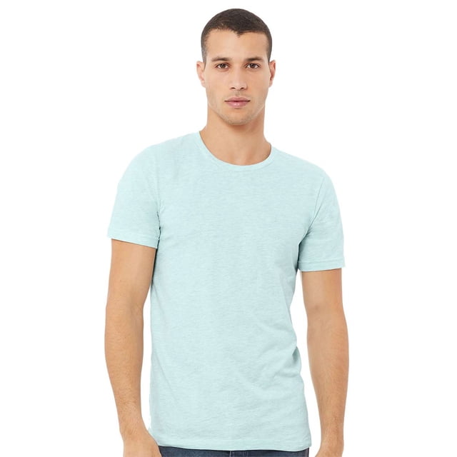 Bella + Canvas T-Shirt Unisexe en Jersey CVC Chiné