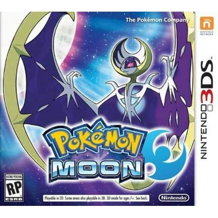 Pokemon Moon  Nintendo  Nintendo 3DS  045496743949 Pokémon Moon for Nintendo 3DS