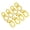 Gold, variant on STEEL HAWK Stainless Steel Multi-Purpose Tie Down Strapping Hook Anchors for Mounting in The Garage, Work Shop, Truck, Trailer, Golf Cart, Fence (8-Pack) - Polished Stainless