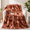 Brown, variant on Heated Throw Blanket, Electric Throw Blanket with Faux Fur and Sherpa, 10 Heat Settings, 8-Hour Auto Shut-Off, Overheat Protection, Machine Washable, Tie-Dye, Light Gray, 50" x 60"