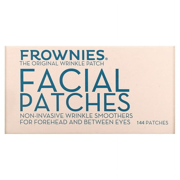 Frownies, Facial Patches, For Foreheads & Between Eyes, 144 Patches Pack of 4