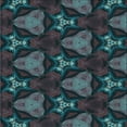 thumbnail image 1 of Ahgly Company Machine Washable Indoor Square Transitional Charcoal Black Area Rugs, 8' Square, 1 of 7
