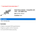 thumbnail image 2 of Clutch Cylinder - Compatible with 1992 - 1997 BMW 318is 1993 1994 1995 1996, 2 of 2
