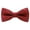 Red, variant on HUANLEDASH Men Bow Tie Formal Business Style Exquisite Satin Bright Color Smooth Solid Color Party Banquet Wedding Groom Bow Clothes Accessories