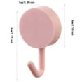 thumbnail image 2 of Sticky Hooks for Wall Decorative Applications - Cute Sticky Hook with Wall Tape for Small Items Wall Hanging Solution for Home and, 2 of 7