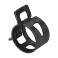thumbnail image 4 of Uxcell 16mm Black Steel Band Spring Clamp for Fuel Line Silicone Hose 10 Pack, 4 of 5
