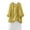 Yellow, variant on yunLCZ Casual Tops Everyday Low Price Women's Cotton And Linen Tops For Women Loose Temperament And Literary Retro Color Shirt Thin Versatile Summer T-Shirt Everyday wear simple women's T-shirts