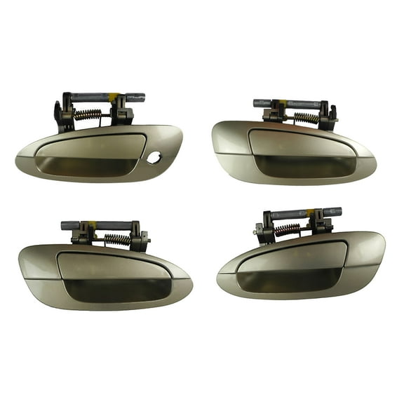 CF Advance For 02-06 Nissan Altima EY1 Velvet Beige Metallic Set 4PCS Outside Door Handle 2002 2003 2004 2005 2006