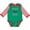 Green and Red, variant on Inktastic Black Hawk Military Boys or Girls Long Sleeve Baby Bodysuit