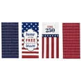 thumbnail image 2 of RITZ 100% Cotton Kitchen Towels, Set of 4, USA 250, Home Free Brave, 2 of 7
