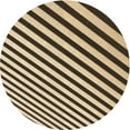 thumbnail image 1 of Ahgly Company Tapis d'Intérieur Lavables en Machine Ronds Transitionnels en Or Brun, Ronds de 5 Pi, 1 of 7