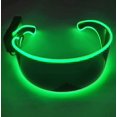 thumbnail image 1 of LINLIN Light Up Glasses, LED Party Glasses Luminous Glasses Visor Glasses Light Up Rave Glasses for Party, 1 of 4