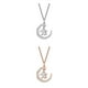 thumbnail image 5 of Sonducket Collar con colgante de luna y estrella, collares de circonita, decoración de cadenas, adornos ajustables, joyería para mujer, Ropa, zapatos y accesorios Miscelánea Plata, 5 of 6