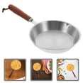 thumbnail image 4 of Shisuyan Stainless Steel Frying Pan Nonstick Frying Pan Stainless Skillet Kitchen Cooking Pan, 4 of 9