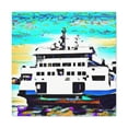 thumbnail image 1 of Ferry on Canvas Art - Canvas, 1 of 10