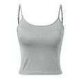 thumbnail image 1 of Débardeur Décontracté à Col Rond pour Femmes pour un Usage Quotidien - Blouse Sans Manches d'Été Basique Extensible et Confortable avec Jeans - Débardeurs pour Femmes, 1 of 6