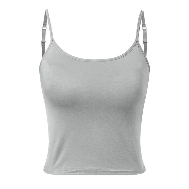 Débardeur Décontracté à Col Rond pour Femmes pour un Usage Quotidien - Blouse Sans Manches d'Été Basique Extensible et Confortable avec Jeans - Débardeurs pour Femmes