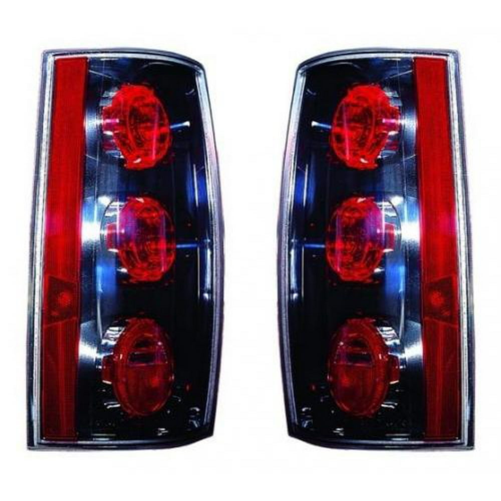 GoParts PAIR/SET OE Replacement for 2007 2014 GMC Yukon XL 1500 Rear Tail Light