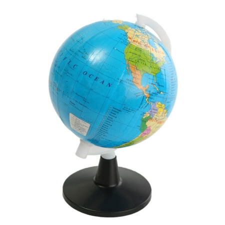 Earth Globe World Map Rotating School Home Geography Kids Learning Toy Desktop