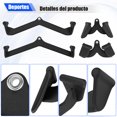 thumbnail image 3 of Set de Mangos para Entrenamiento de Espalda, Accesorios para Máquina de Cable, Mangos de Tracción para Dominadas Altas y Remo, Ideal para Gimnasio y Hogar, 3 of 6