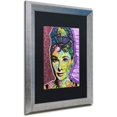 thumbnail image 2 of Trademark Fine Art "Audrey 2" Canvas Art by Dean Russo, Black Matte, Silver Frame, 2 of 4