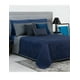 thumbnail image 2 of Edredón Xtellar Ligero Doble Vista Real Textil + 2 Fundas de Almohada, Juego de Colcha Matrimonial, Color  Azul, 2 of 6