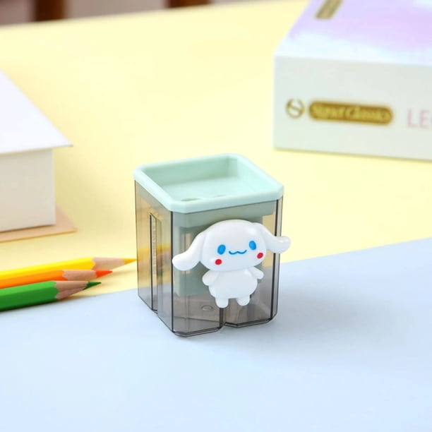 Sacapuntas Sanrio Hello Kitty, Mini sacapuntas portátil para niños pequeños, papelería sencilla para escuela primaria