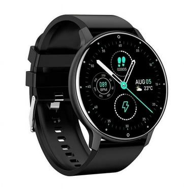 for Motorola Moto G (2023) Smart Watch, Fitness Tracker Watches for Men Women, IP67 Waterproof HD Touch Screen Sports, Activity Tracker with Sleep/Heart Rate Monitor - Black