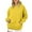 Yellow, variant on Women's Oversized Fleece Hoodie, Drop Shoulder Long Sleeve Pullover Sweatshirt with Kangaroo Pocket, Warm Fall Winter Casual Streetwear Loungewear for Everyday Comfort Coffee L